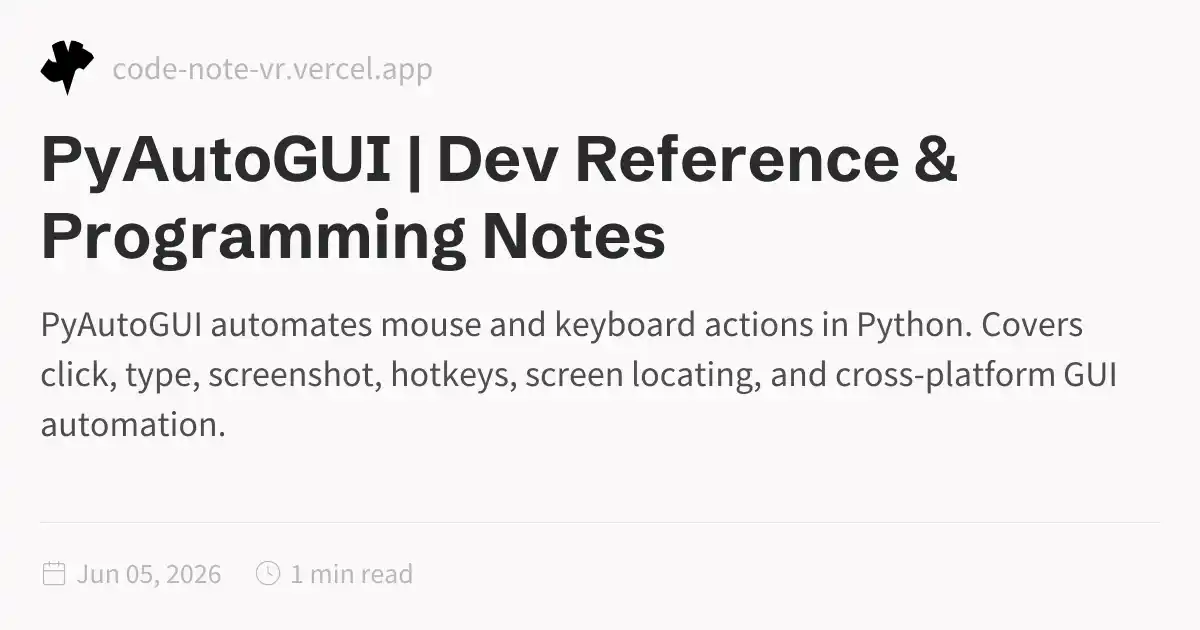 PyAutoGUI Python Library – Desktop Automation and GUI Control | Dev ...