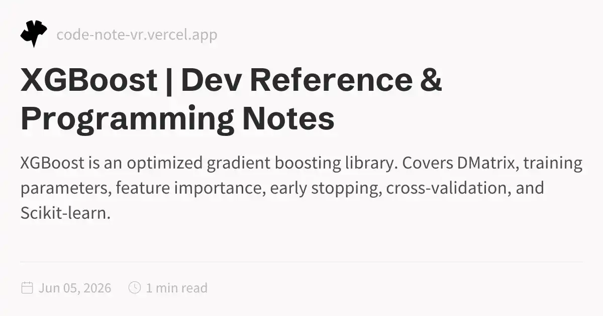 XGBoost Python Library – Gradient Boosting Reference and Guide | Dev ...